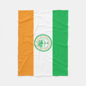 Flagge von Miami, Florida Fleece Blanket (Vorderseite)