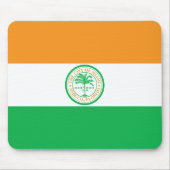 Flagge von Miami, Florida-Mauspad Mousepad (Vorne)