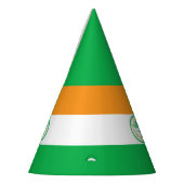 Flagge von Miami, Florida Party Hat Partyhütchen (Links)