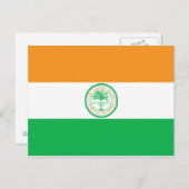 Flagge von Miami, Florida Postkarte (Vorne/Hinten)