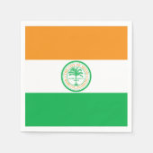 Flagge von Miami, Florida Servietten (Vorderseite)