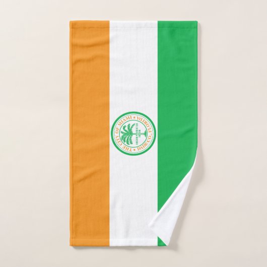 Flagge von Miami, Handtuch von Florida (Handtuch)