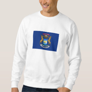 Flagge von Michigan Sweatshirt