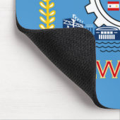 Flagge von Milwaukee (Wisconsin) Mousepad (Ecke)
