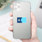 Flagge von Minnesota Aufkleber (Telefon)