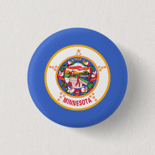 Flagge von Minnesota, Flagge von Minnesota Button