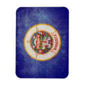 Flagge von Minnesota Magnet (Vertikal)