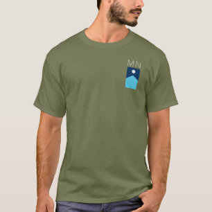 Flagge von Minnesota T-Shirt