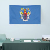 Flagge von Minsk (Belarus) Banner (Messeveranstaltung)