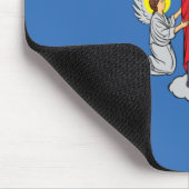 Flagge von Minsk (Belarus) Mousepad (Ecke)
