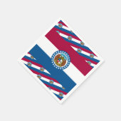 Flagge von Missouri Serviette (Ecke)