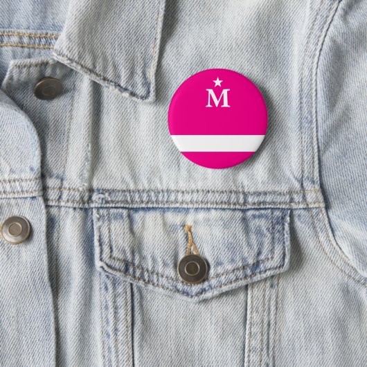 Flagge von Moderdonia Button (Beispiel)