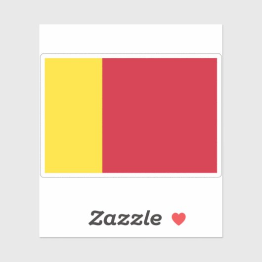 Flagge von Mohéli, Afrika Aufkleber (Blatt)