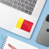 Flagge von Mohéli, Afrika Aufkleber (Laptop mit iPhone)