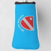 Flagge von Molise (Italien) Golf Headcover (Rotieren 90)