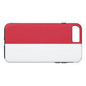 Flagge von Monaco Case-Mate iPhone Hülle (Rückseite (Horizontal))