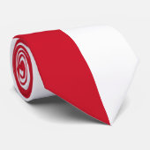 Flagge von Monaco Krawatte (Gerollt)