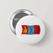 Flagge von Mongolei Button (Vorne & Hinten)