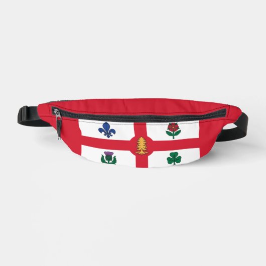 Flagge von Montreal, Quebec Bauchtasche (Vorderseite)