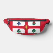 Flagge von Montreal, Quebec Bauchtasche (Ablage )