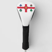 Flagge von Montreal, Quebec Golf Headcover (Vorderseite)