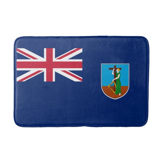 Flagge von Montserrat Badematte (Vorderseite)