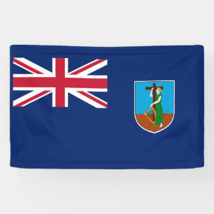 Flagge von Montserrat Banner