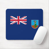 Flagge von Montserrat Mousepad (Mit Mouse)