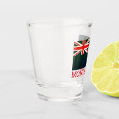 Flagge von Montserrat Schnapsglas (Links)