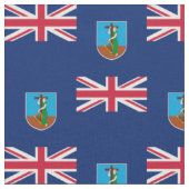 Flagge von Montserrat Stoff (Nahaufnahme)