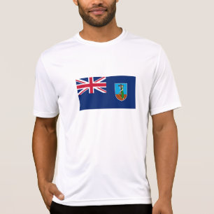 Flagge von Montserrat T-Shirt