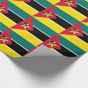 Flagge von Mosambik Geschenkpapier