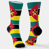 Flagge von Mosambik Socken (Gewinkelt)