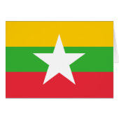 Flagge von Myanmar (Vorderseite (Horizontal))