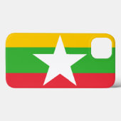 Flagge von Myanmar Case-Mate iPhone Hülle (Rückseite (Horizontal))