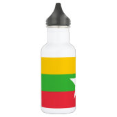 Flagge von Myanmar Edelstahlflasche (Links)