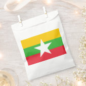 Flagge von Myanmar Geschenktütchen (Ausgeschnitten)