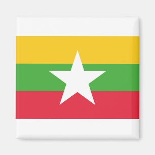 Flagge von Myanmar Magnet