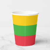 Flagge von Myanmar Pappbecher (Rechts)