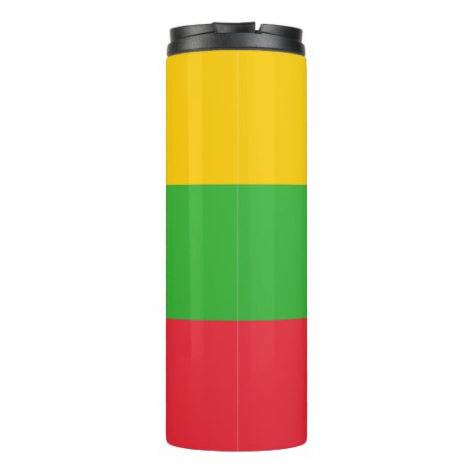 Flagge von Myanmar Thermosbecher (Rückseite)