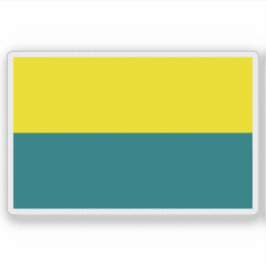 Flagge von Narva, Estland Aufkleber