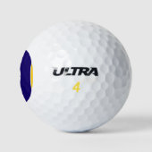Flagge von Nashville, Tennessee Golf Balls Golfball (Logo)