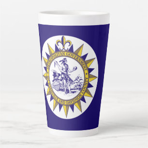 Flagge von Nashville, Tennessee Latte Tasse