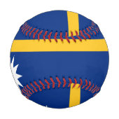 Flagge von Nauru Baseball (Rückseite)