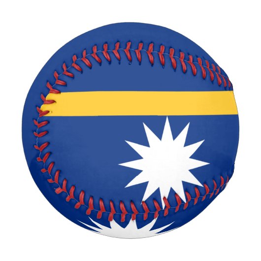 Flagge von Nauru Baseball (Vorderseite Links)