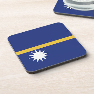 Flagge von Nauru Getränkeuntersetzer