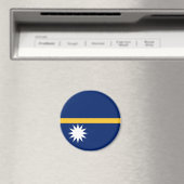 Flagge von Nauru Magnet (In Situ (Geschirrspüler))