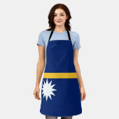 Flagge von Nauru Schürze (Getragen)