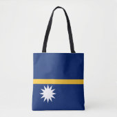 Flagge von Nauru Tasche (Vorderseite)