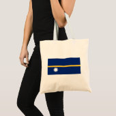 Flagge von Nauru Tragetasche (Vorderseite (Produkt))